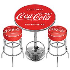Coca-Cola Ultimate Gameroom Combo - 2 Bar Stools/Table