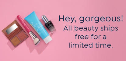 all beauty ships free
