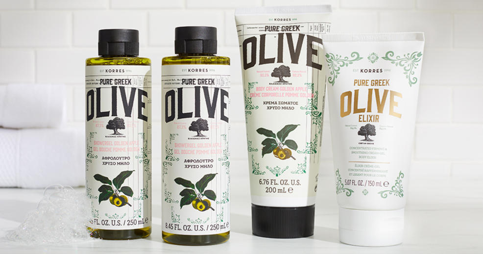 (HSN) Korres 4piece Pure Greek Olive Oil AgeDefying & Firming System