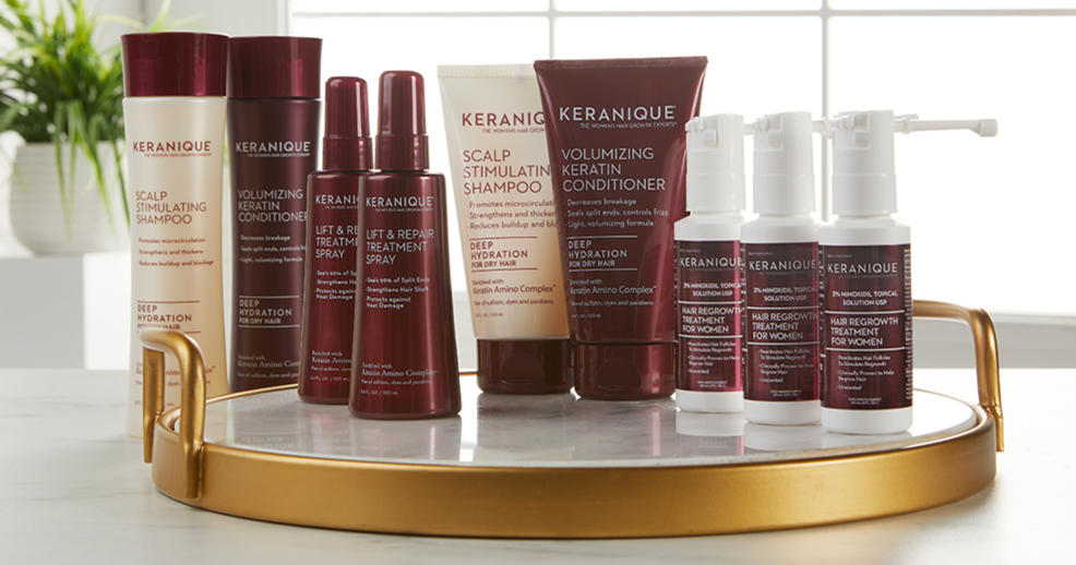 (HSN) Keranique 90Day Hair Regrowth Kit