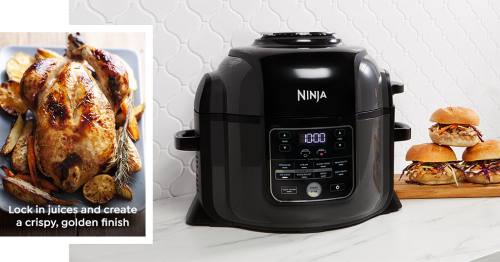 (HSN) Ninja Foodi Pressure Cooker with TenderCrisp Technology