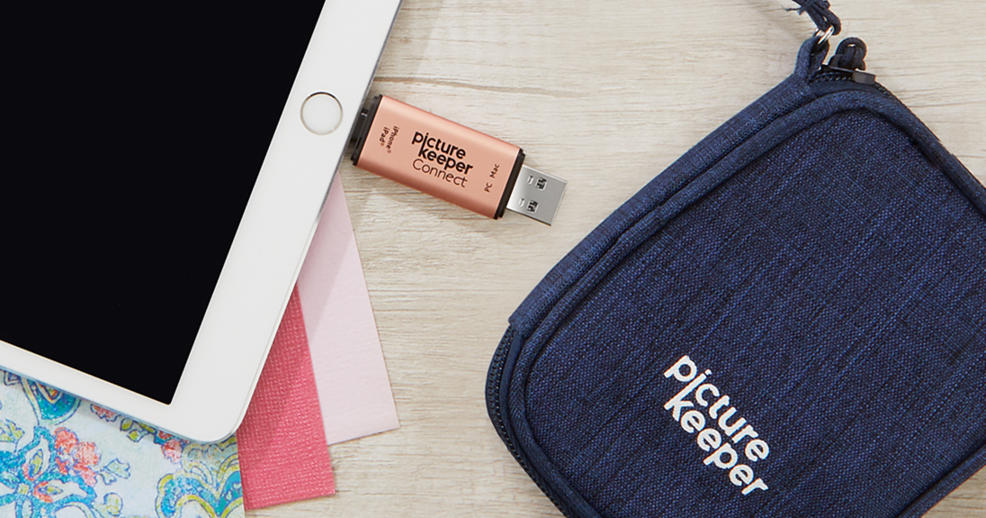 (HSN) Picture Keeper Connect Smartphone Photo Saver and Storage Device