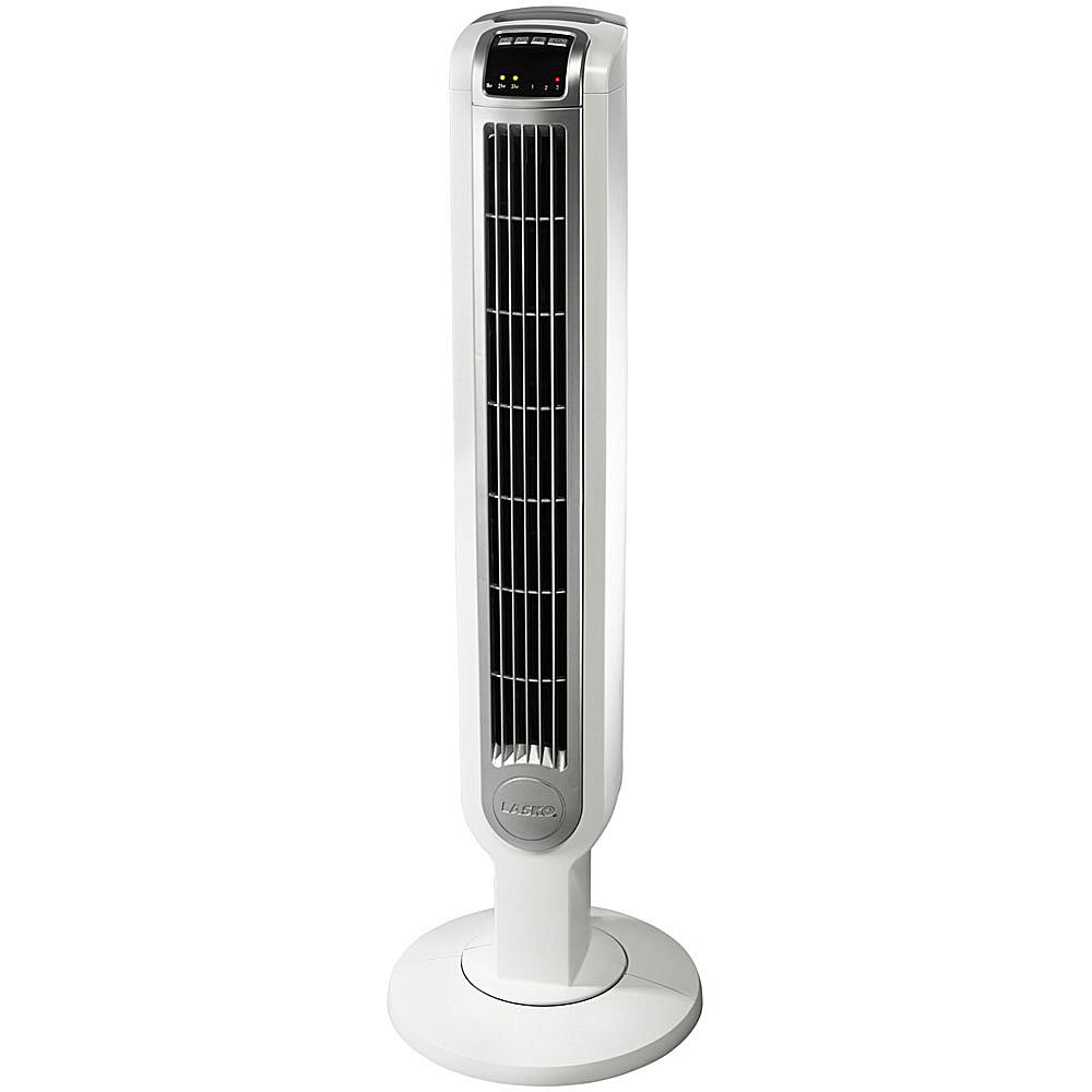 Lasko 36 In. Tower Fan with Remote Control - White Lasko 36 In. Tower Fan with Remote Control - White