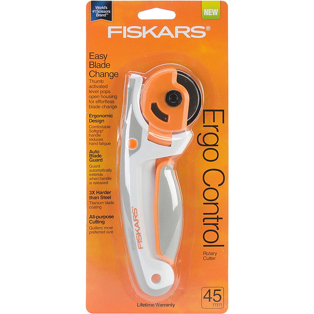 Fiskars Easy Change Titanium Ergo Control Rotary Cutter - Fiskars Easy Change Titanium Ergo Control Rotary Cutter -