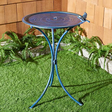 Safavieh Kensi Bird Bath - Blue
