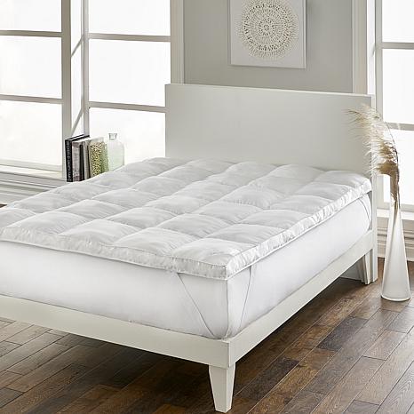 LoftWorks 3" Down-Alternative Mattress Topper w/ Anchor Bands - Twin