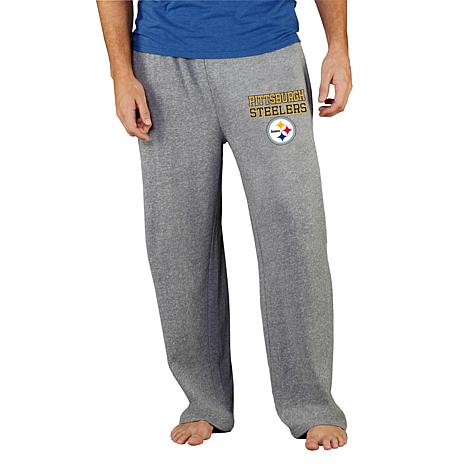 Football Fan Shop Officially Licensed Concepts Sport Mainstream Men's Knit Pant-Steelers - Gray/Grey