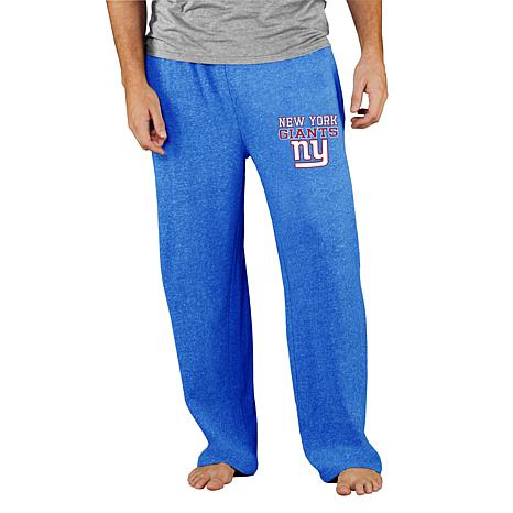 Football Fan Shop Officially Licensed Concepts Sport Mainstream Men's Knit Pant - Giants - Blue