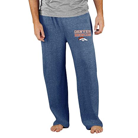 Football Fan Shop Officially Licensed Concepts Sport Mainstream Men's Knit Pant-Broncos - Blue