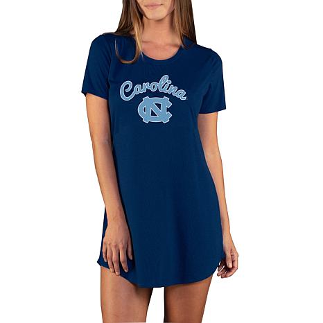 Concepts Sport Officially Licensed Concepts Sport Marathon Ladies Nightshirt - UNC - Blue - Size Small