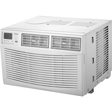 Photos - Air Conditioner Amana 8000 BTU 115V Window-Mounted  with Remote AMAP081CW 