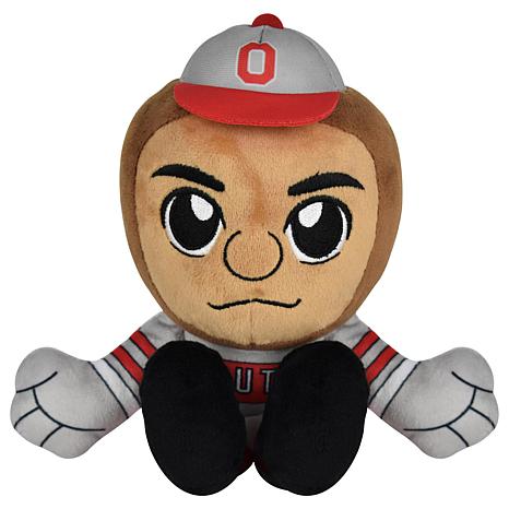 Photos - Doll Uncanny Brands Officially Licensed NCAA Kuricha Sitting Plushee Mascot - Ohio State K8-COL-OSU-MASX 