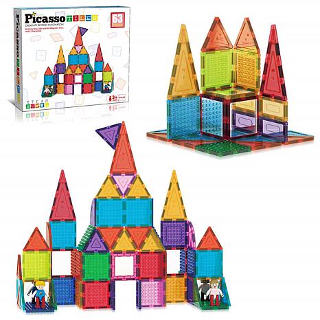 Picasso Tiles 63-piece Magnetic Tile Window and Door
