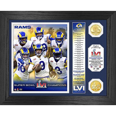 Highland Mint Officially Licensed NFL Super Bowl 56 Bronze Coin Photo Mint - LA Rams
