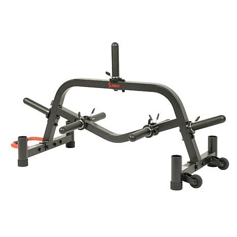 Sunny Health & Fitness Multi-Weight Plate & Barbell Rack Storage Stand