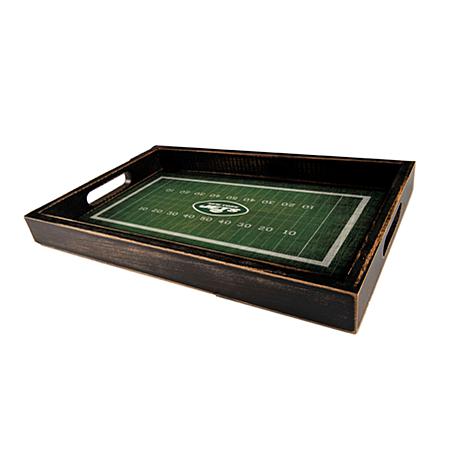 Football Fan Shop Officially Licensed NFL New York Jets Team Field Tray