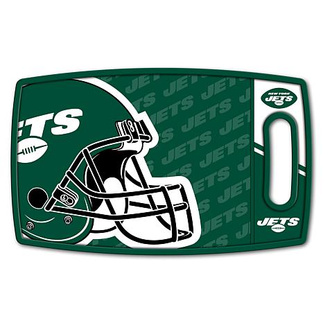 YouTheFan! Officially Licensed NFL New York Jets Logo Series Cutting Board