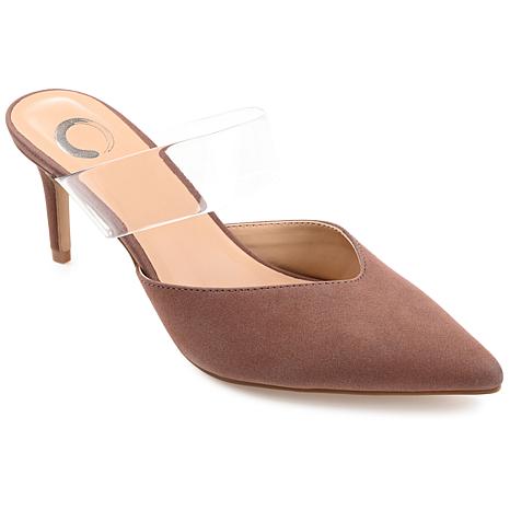 Journee Collection Womens Ollie Pump - Brown - Size 11
