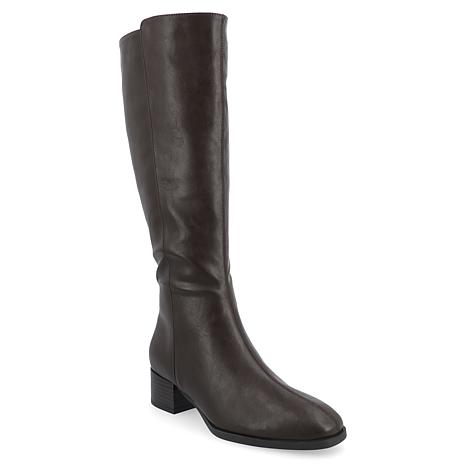Journee Collection Womens Tru Comfort Foam Devri Boots - Brown - Size 12