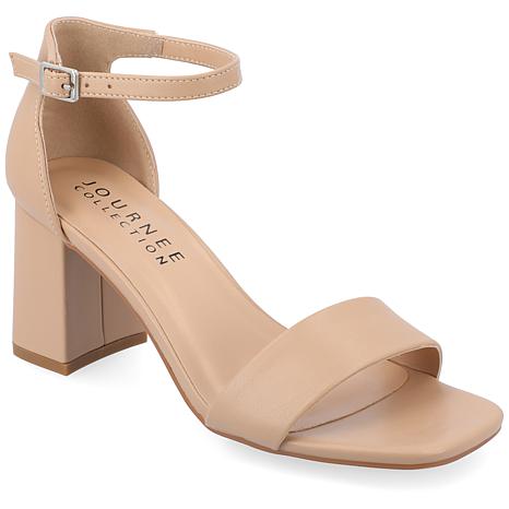 Journee Collection Womens Tru Comfort Foam Narrow Valenncia Sandals - Tan - 11n