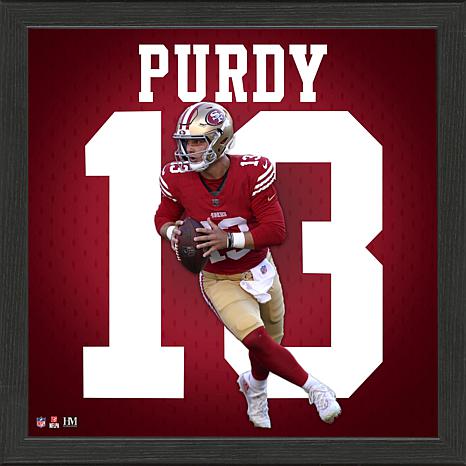 Highland Mint Officially Licensed Brock Purdy San Francisco 49ers IMPACT Jersey Frame