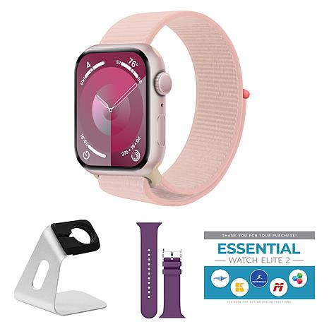 Photos - Smartwatches Apple Watch Series 9 GPS 45mm Sport Loop Bundle - Multi HMR9J3EABDPL 