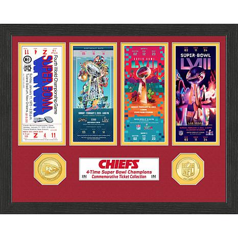 Football Fan Shop Officially Licensed NFL Super Bowl Ticket Collection Bronze Coin Photo