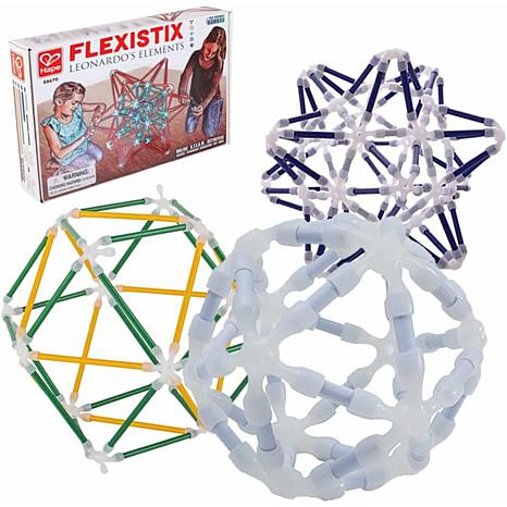 Hape Flexistix Leonardo's Elements - Stick Building Puzzle Toy