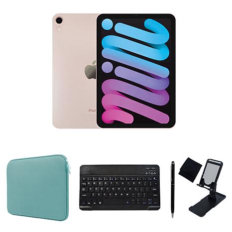 Apple iPad Mini 6 64GB Wifi Bundle - Pink/Capri
