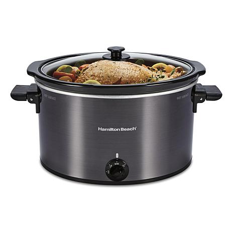 Photos - Multi Cooker Hamilton Beach Slow Cooker 10 Quart Capacity 33191G 