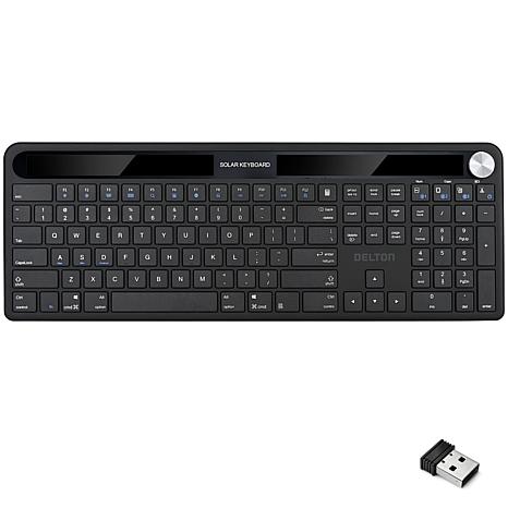 Delton KB90 Light-Powered Keyboard for PC/Laptop