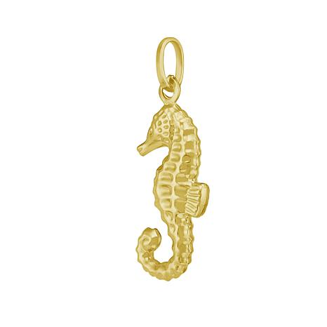 Royal Chain 14K Yellow Gold Polished Seahorse Pendant