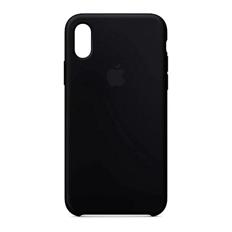 Apple iPhone X Silicone Case - Black