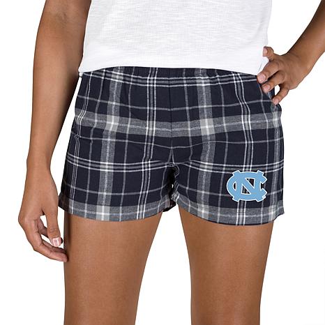 Concepts Sport Women's Navy/Gray North Carolina Tar Heels Ultimate Flannel Shorts - Navy, Gray