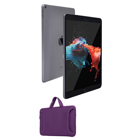 Refurbished 2020 Apple iPad 10.2" 32GB Wifi Bundle - Gray/Grey
