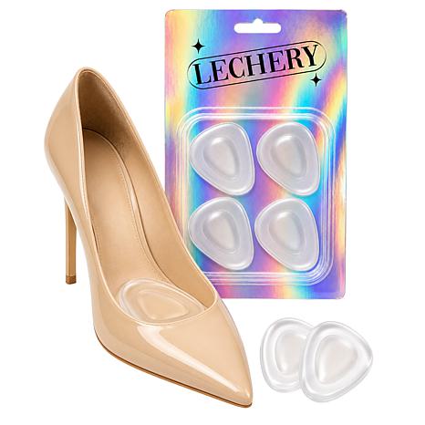 LECHERY® 2-pack Metatarsal Pads Gel Cushions-water Drop - Clear/No Color - One Size