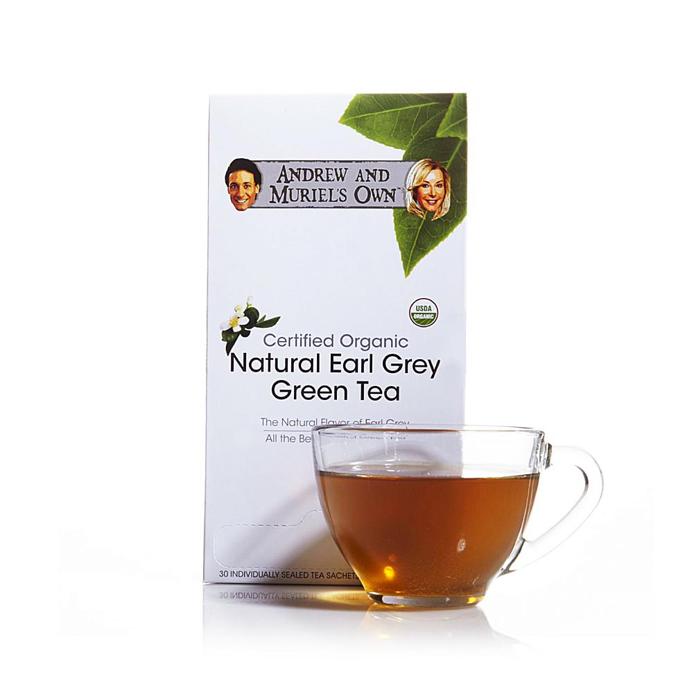 Andrew Lessman Certified Organic Natural Earl Grey Green Tea - 30 Sachets Andrew Lessman Certified Organic Natural Earl Grey Green Tea - 30 Sachets