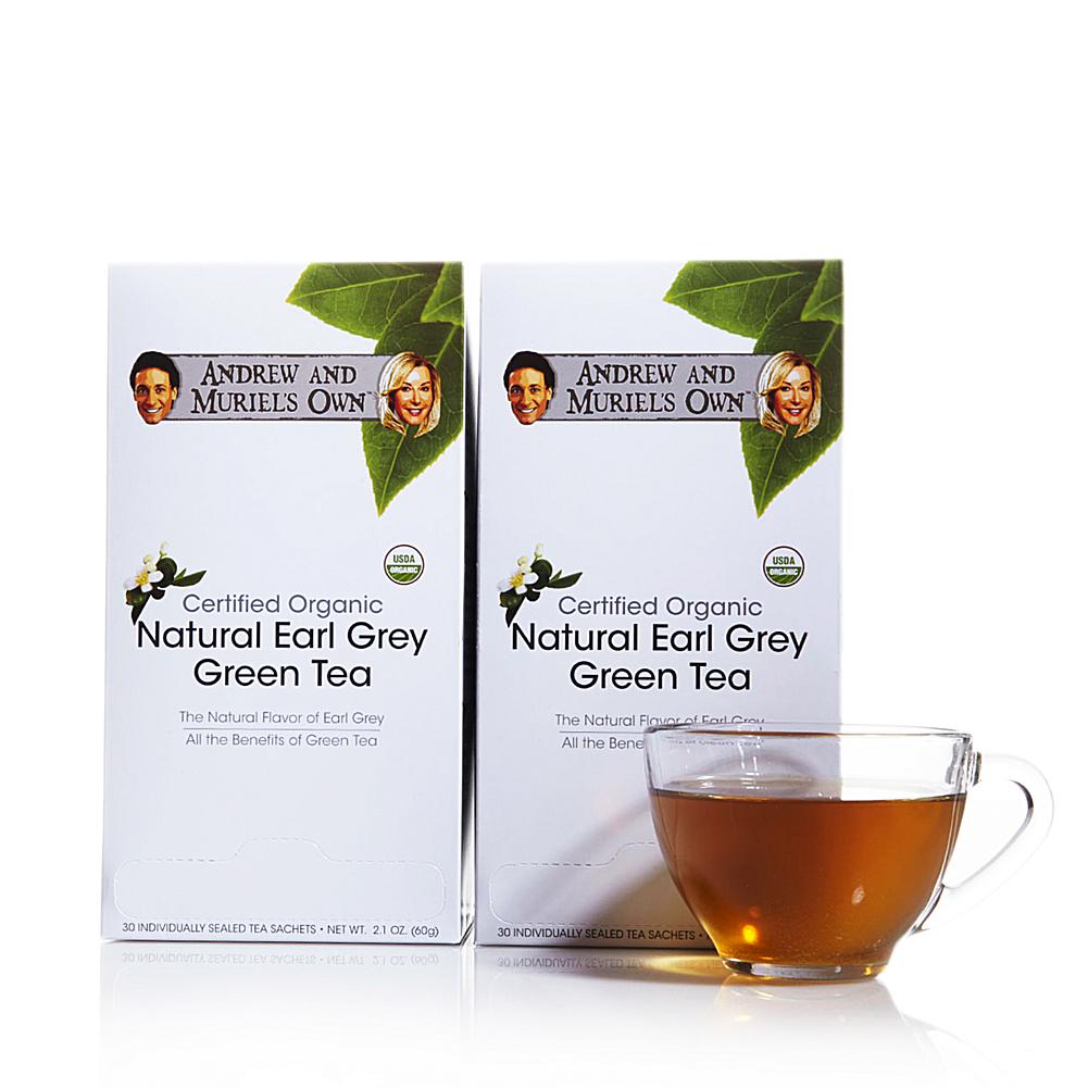 Andrew Lessman Certified Organic Natural Earl Grey Green Tea - 60 Sachets Andrew Lessman Certified Organic Natural Earl Grey Green Tea - 60 Sachets