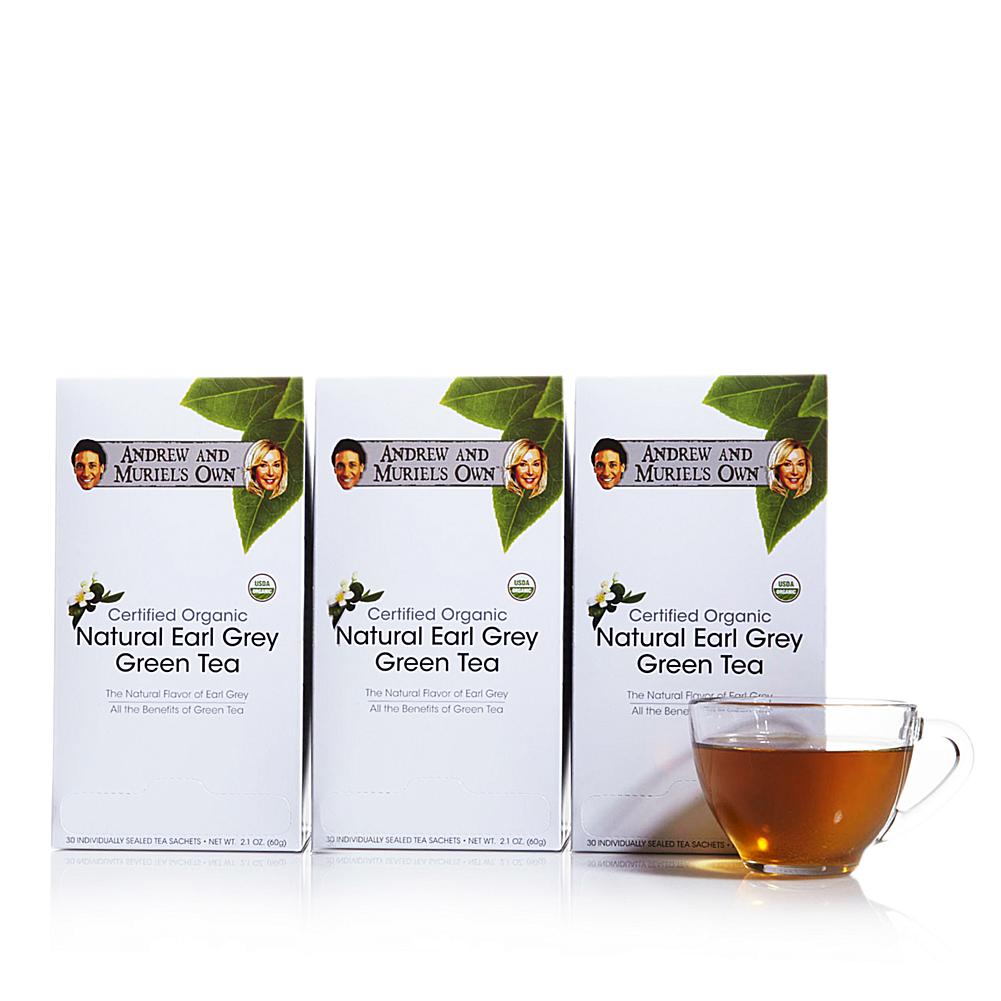 Andrew Lessman Certified Organic Natural Earl Grey Green Tea - 90 Sachets Andrew Lessman Certified Organic Natural Earl Grey Green Tea - 90 Sachets