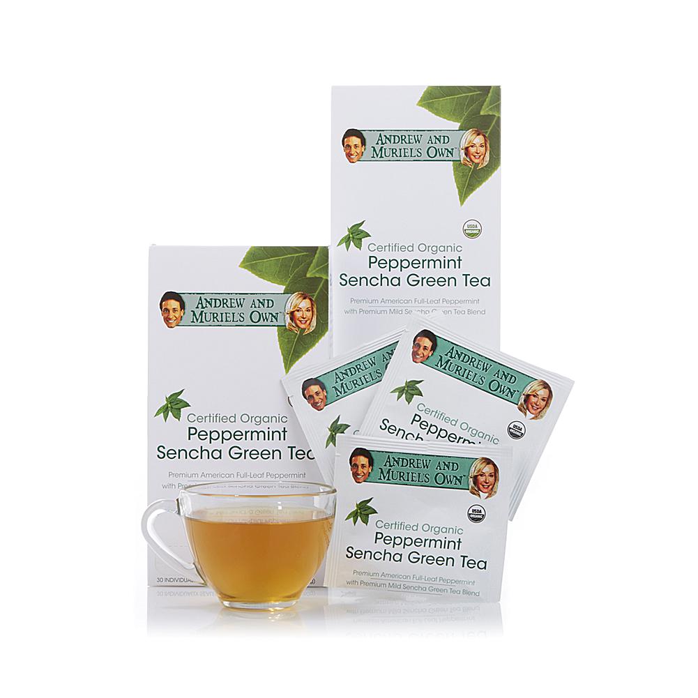 Andrew Lessman Certified Organic Peppermint Sencha Green Tea - 60 Sachets Andrew Lessman Certified Organic Peppermint Sencha Green Tea - 60 Sachets