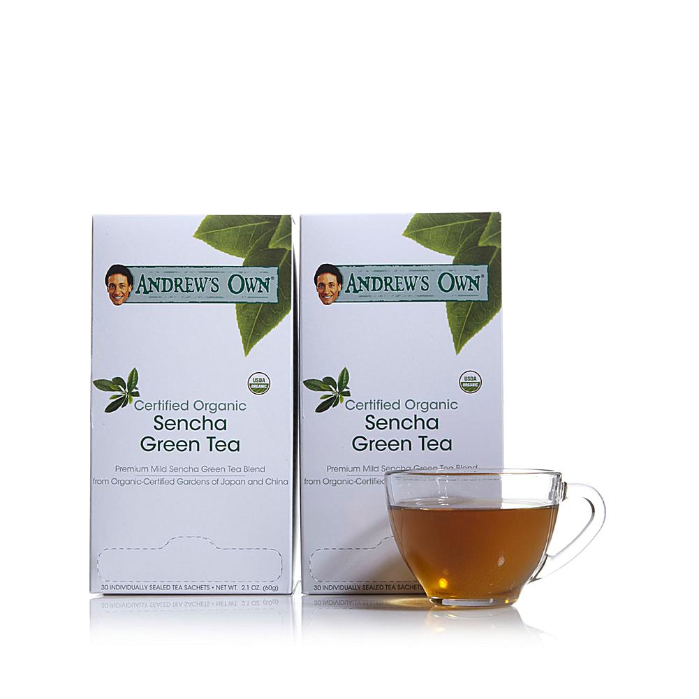 Andrew Lessman Certified Organic Sencha Green Tea - 60 Sachets Andrew Lessman Certified Organic Sencha Green Tea - 60 Sachets