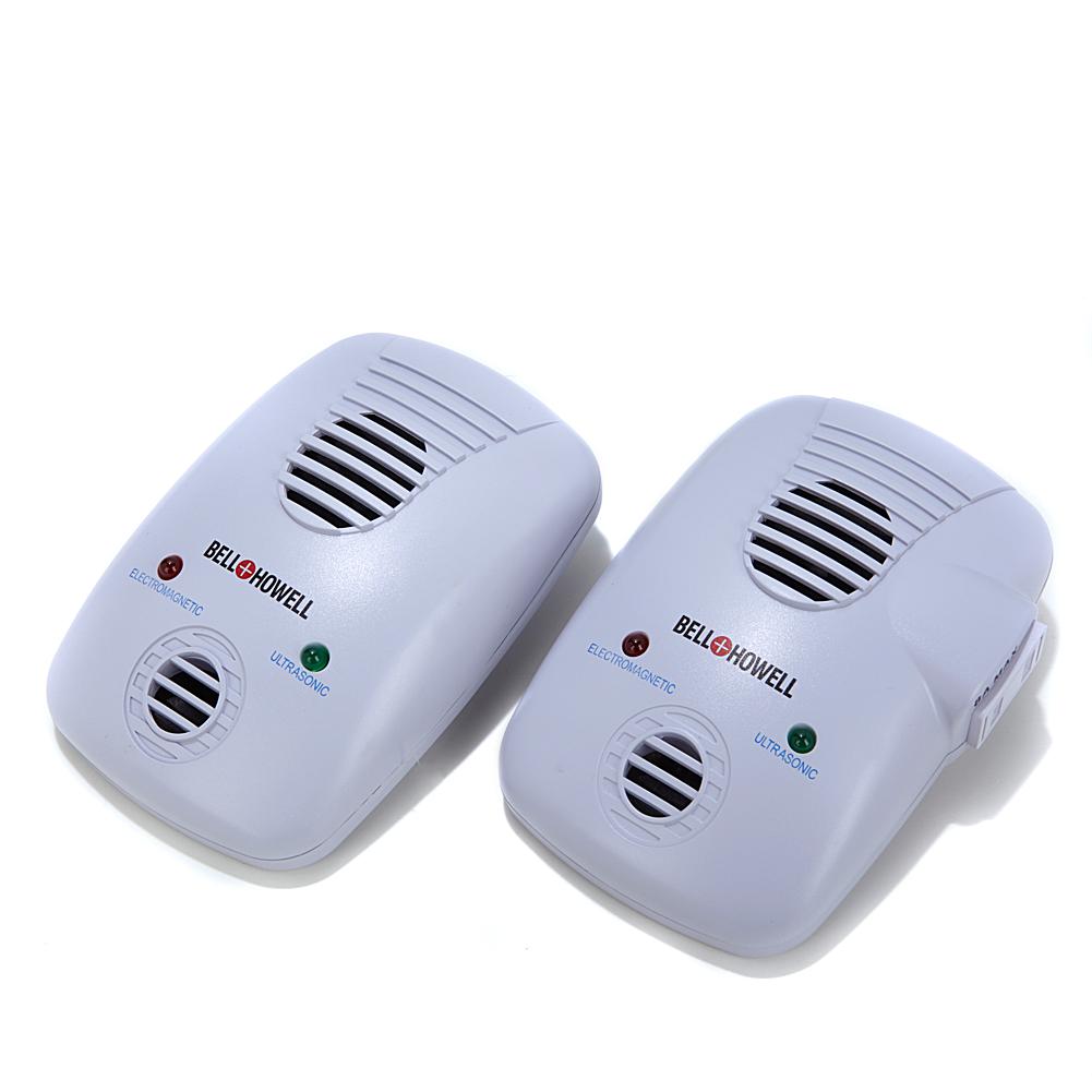 Bell + Howell Bell + Howell 2-pack Electromagnetic Ultrasonic Pest Repellers Bell + Howell Bell + Howell 2-pack Electromagnetic Ultrasonic Pest Repellers