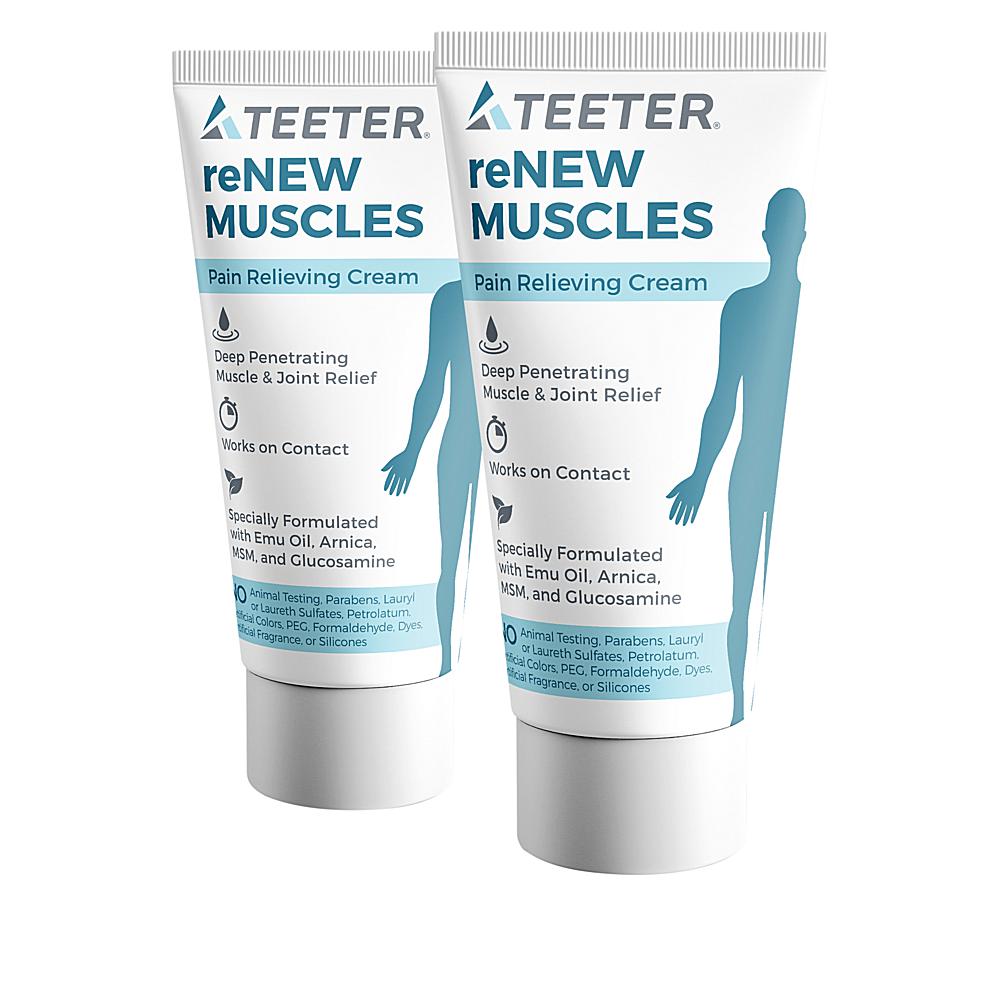 Teeter Renew Muscles Pain Relieving Cream 2-pack Teeter Renew Muscles Pain Relieving Cream 2-pack
