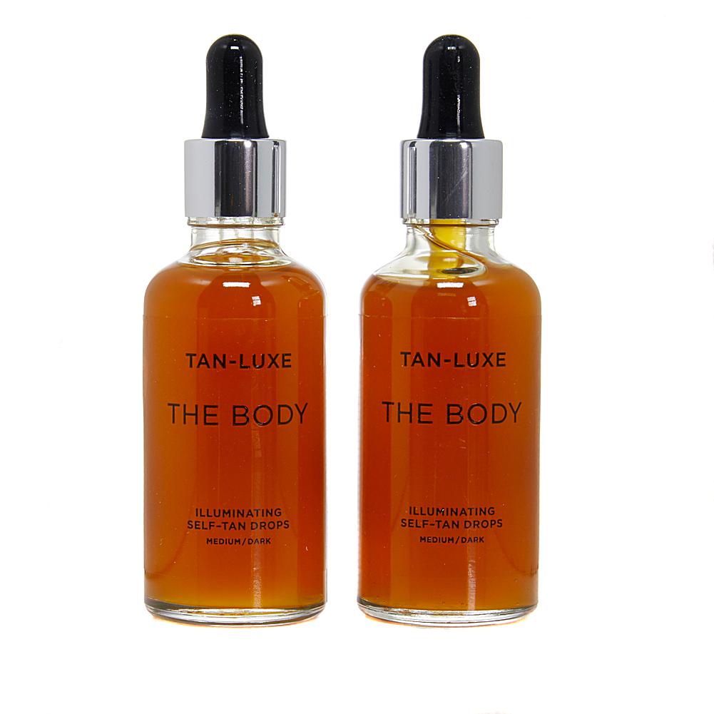 Tan-Luxe The Body Duo Illuminating Self-Tan Drops - Medium/Dark Tan-Luxe The Body Duo Illuminating Self-Tan Drops - Medium/Dark