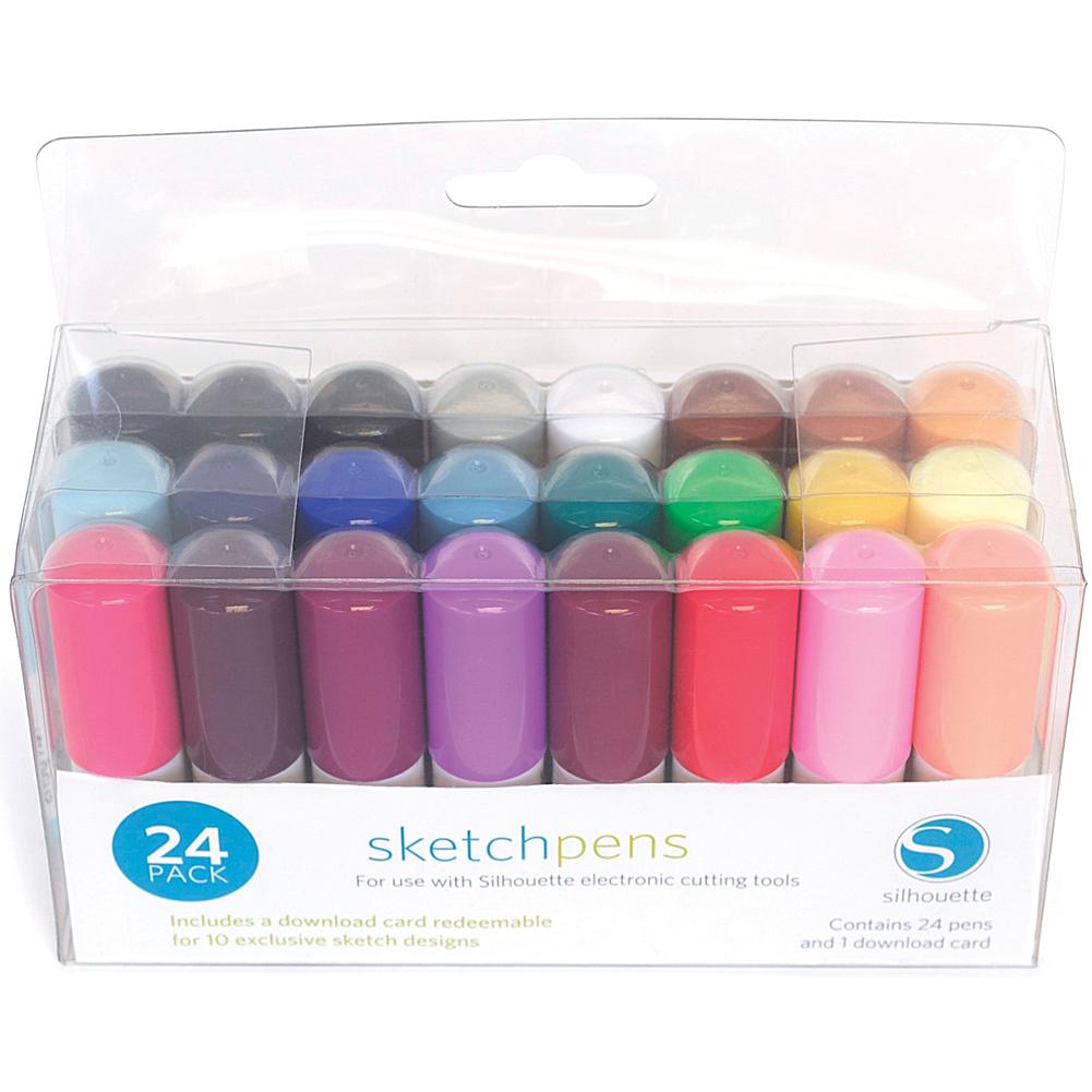 Scrapbooking Silhouette 24-pack Sketch Pens Scrapbooking Silhouette 24-pack Sketch Pens