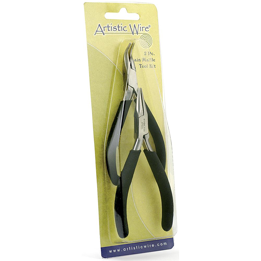Crafts & Sewing Chain Nose and Bent Chain Nose Pliers Set 2/Pkg - 5 Crafts & Sewing Chain Nose and Bent Chain Nose Pliers Set 2/Pkg - 5