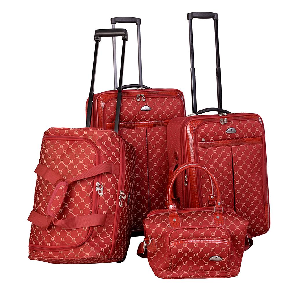 American Flyer Signature 4-Piece Luggage Set American Flyer Signature 4-Piece Luggage Set