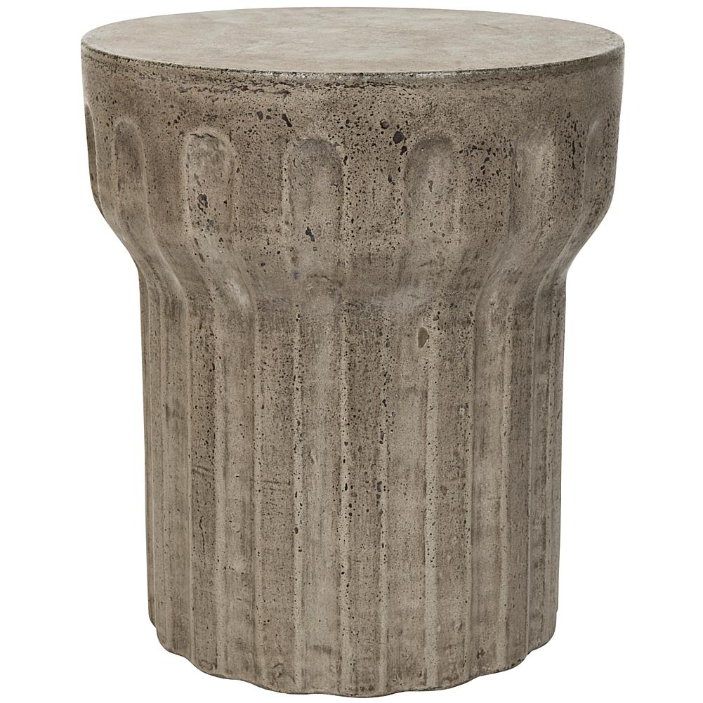 Safavieh Vesta Concrete Accent Table - Gray Safavieh Vesta Concrete Accent Table - Gray