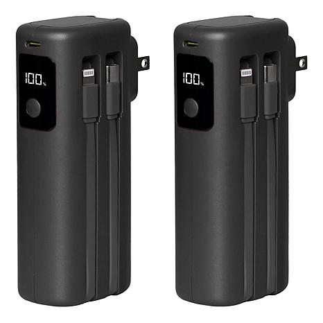 Boundless 10k mAh Portable Power Bank 2-Pack, 45% Off