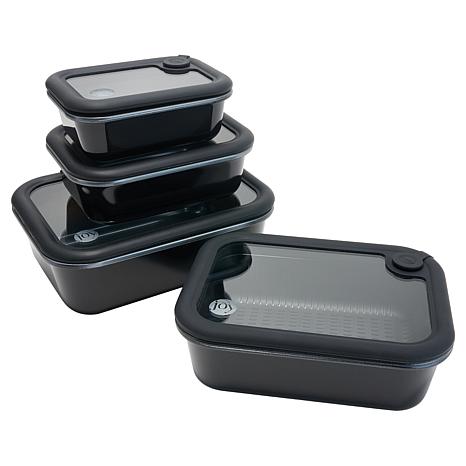Joy Mangano Joy CleanBoss Microwave Safe 9pc Food Storage & More Mega Set - Blue